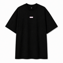 VYBEE Heavy Soft Double Tee BLACK — BOX 8'