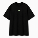 VYBEE Heavy Soft Double Tee BLACK — BOX 8'