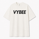 VYBEE Heavy Soft Double Tee OFF-WHITE — NO BOX 25'