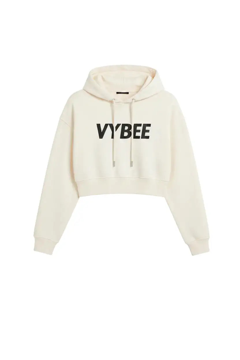 VYBEE Heavy Moletom Cropped Off-White — Urban Essential 2 Cabos