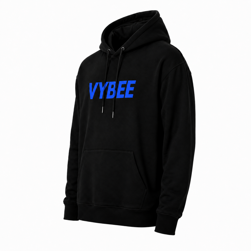 VYBEE Heavy Moletom Canguru BLACK -  25'