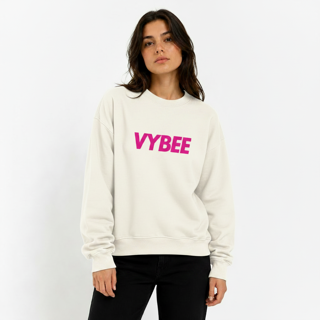VYBEE Heavy Crewneck Sweatshirt  OFF-WHITE — Urban Core 2 Cabos