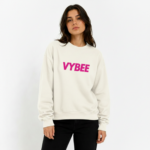 VYBEE Heavy Crewneck Sweatshirt  OFF-WHITE — Urban Core 2 Cabos