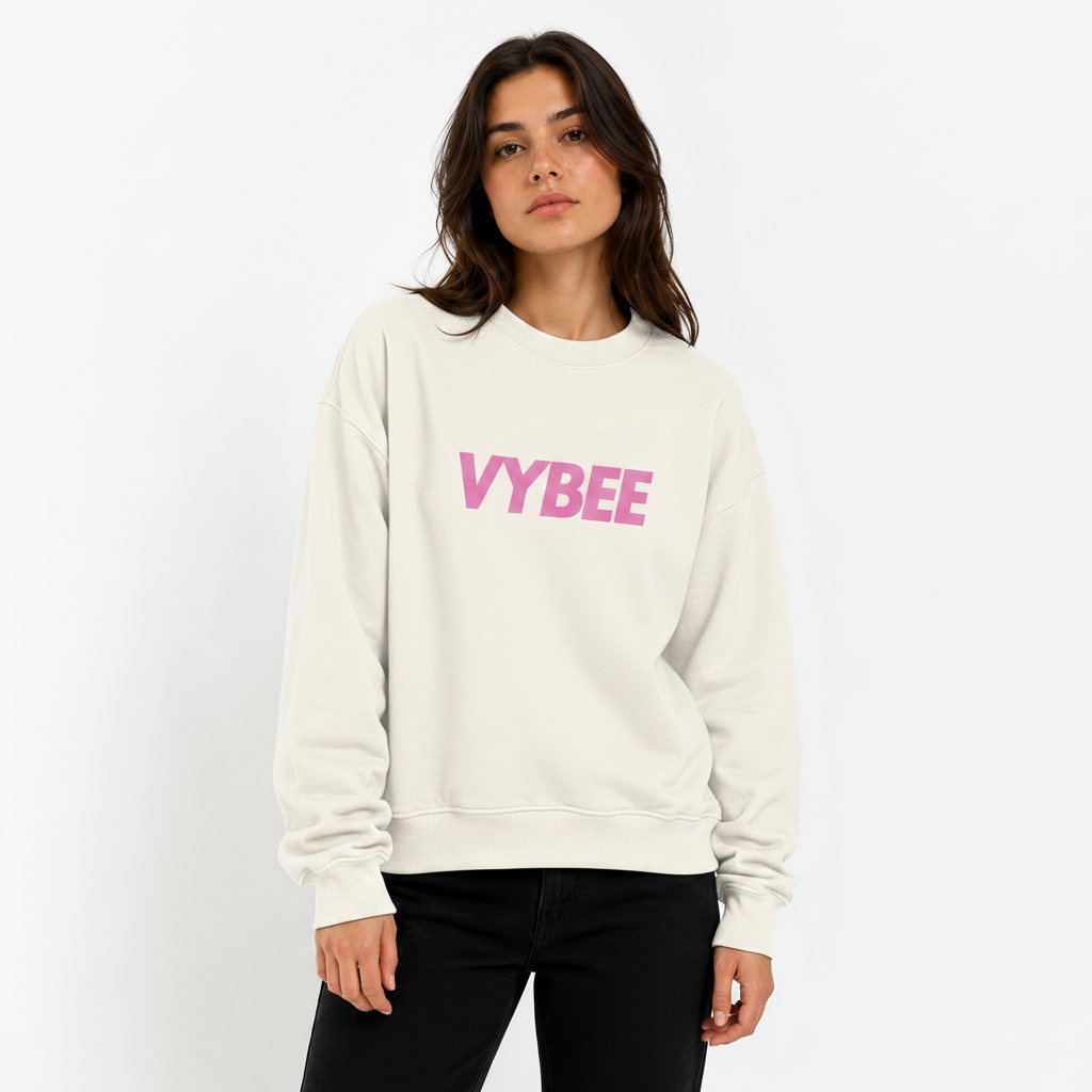 VYBEE Heavy Crewneck Sweatshirt  OFF-WHITE — Urban Core 2 Cabos