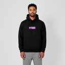 VYBEE Heavy Moletom Canguru BLACK -  13'