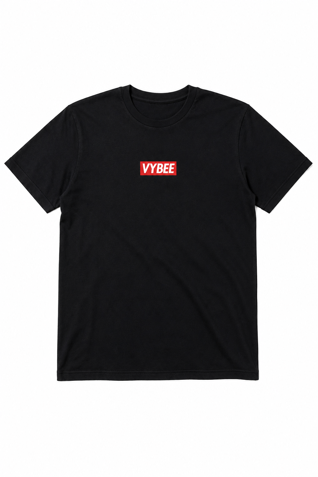 VYBEE Casual Natural Flow Tee Preto