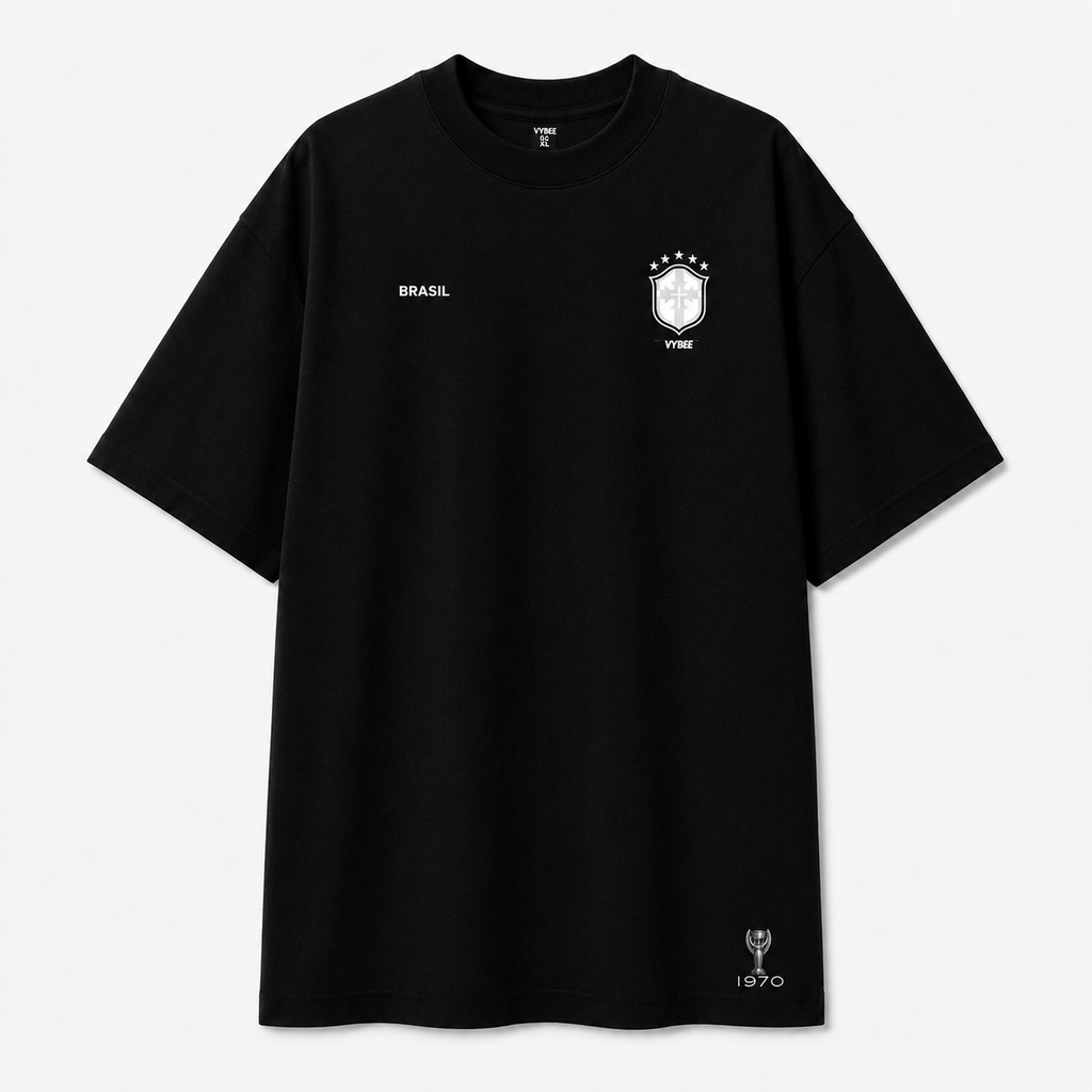 VYBEE RAÍZES DO HEXA 70 OVERSIZED PRETO
