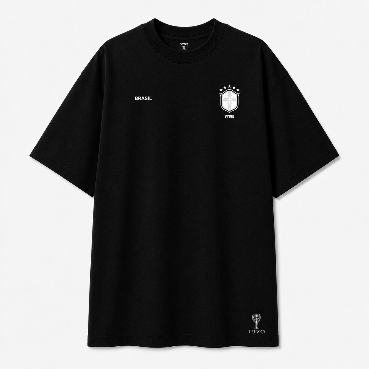 VYBEE RAÍZES DO HEXA 70 OVERSIZED PRETO