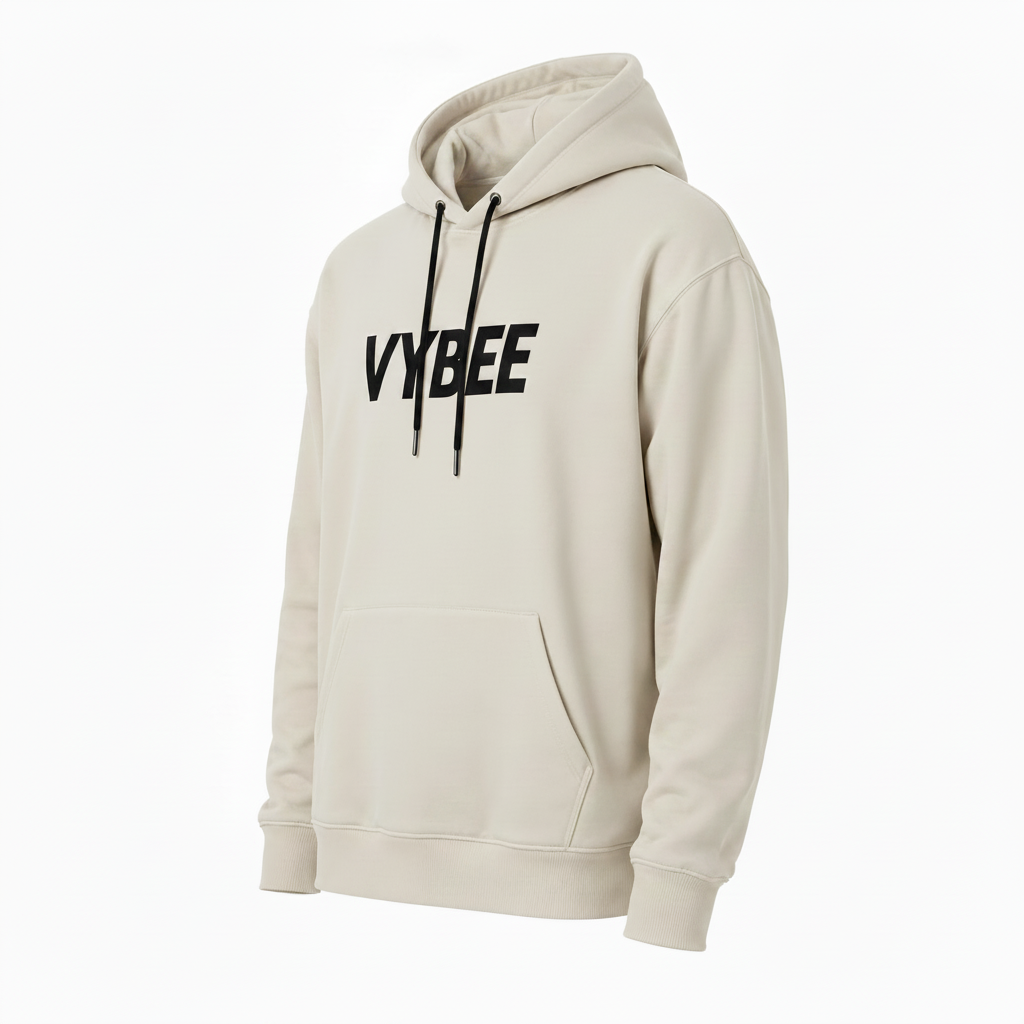 VYBEE Heavy Moletom Canguru OFF-WHITE -  25'