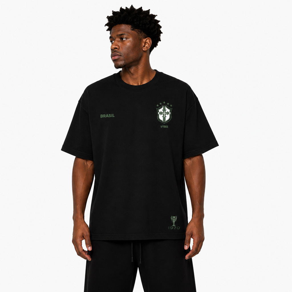 VYBEE RAÍZES DO HEXA 70 OVERSIZED PRETO
