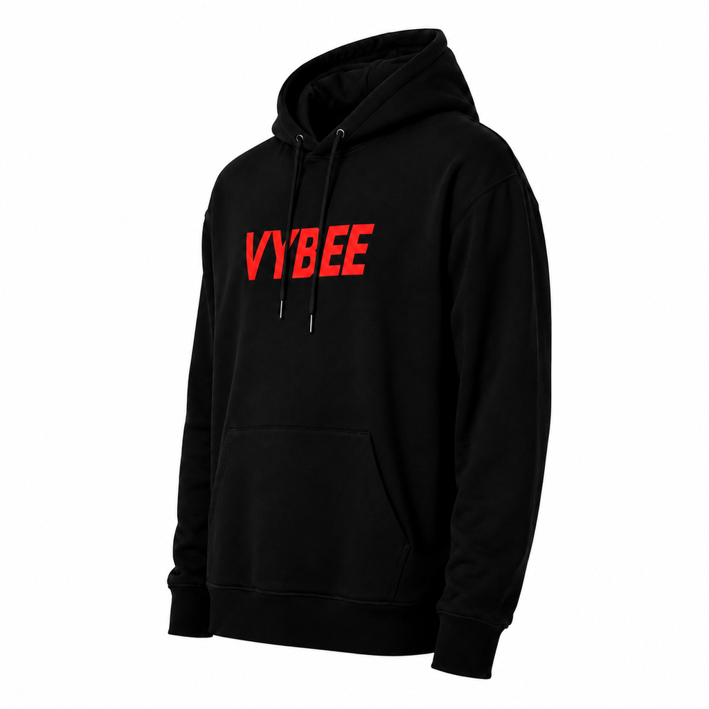 VYBEE Heavy Moletom Canguru BLACK -  25'