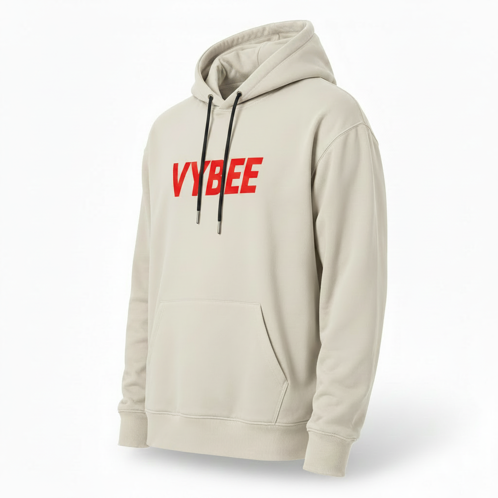 VYBEE Heavy Moletom Canguru OFF-WHITE -  25'