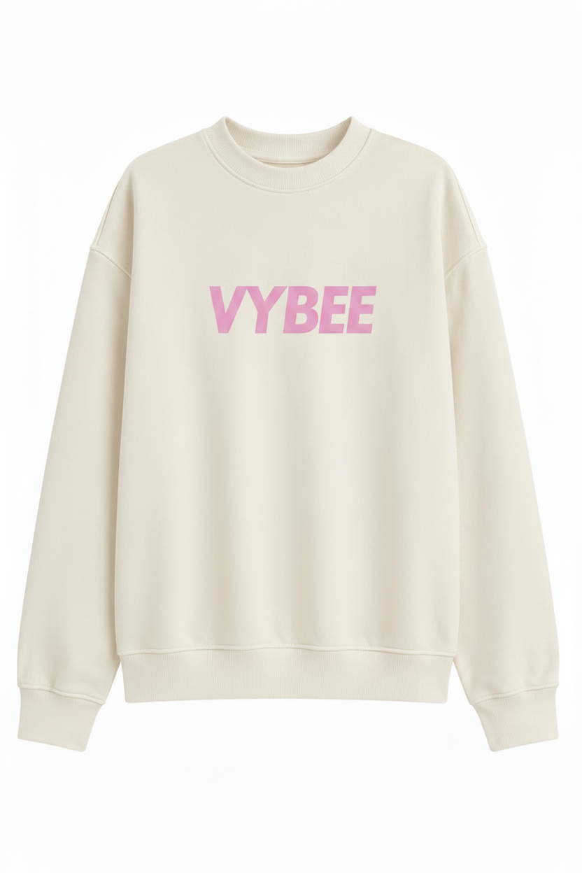 VYBEE Heavy Crewneck Sweatshirt  OFF-WHITE — Urban Core 2 Cabos