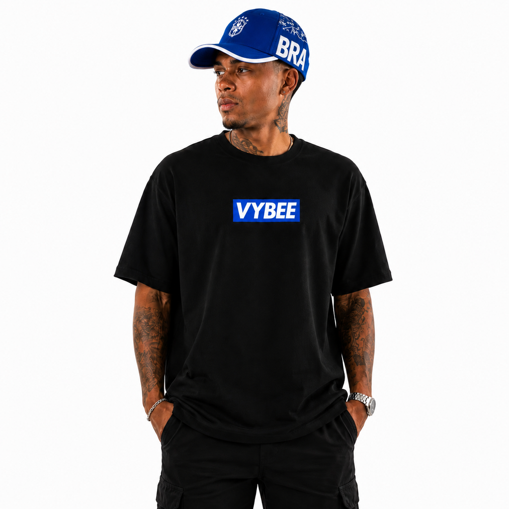 VYBEE Brasil Camp Cap Masculino — Azul