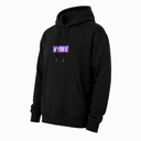 VYBEE Heavy Moletom Canguru BLACK -  13'