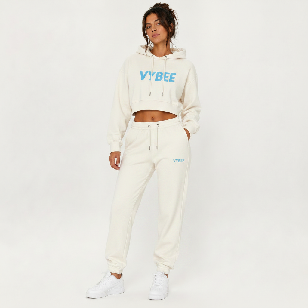 VYBEE Heavy Sweat Pants — Urban Essential 2 Cabos Feminino Off-White