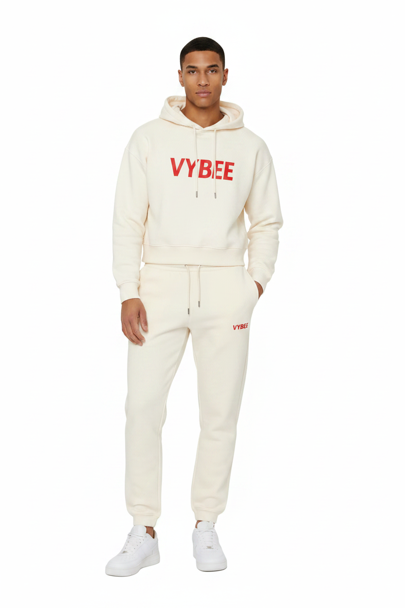 VYBEE Heavy Sweat Pants — Urban Essential 2 Cabos Masculino Off-White