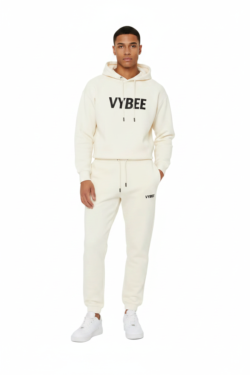 VYBEE Heavy Sweat Pants — Urban Essential 2 Cabos Masculino Off-White