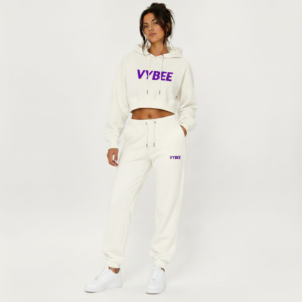 VYBEE Heavy Sweat Pants — Urban Essential 2 Cabos Feminino Off-White