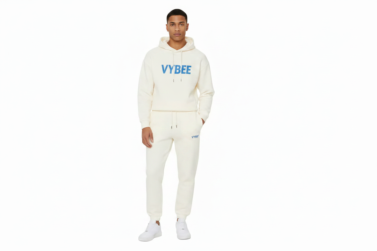 VYBEE Heavy Sweat Pants — Urban Essential 2 Cabos Masculino Off-White