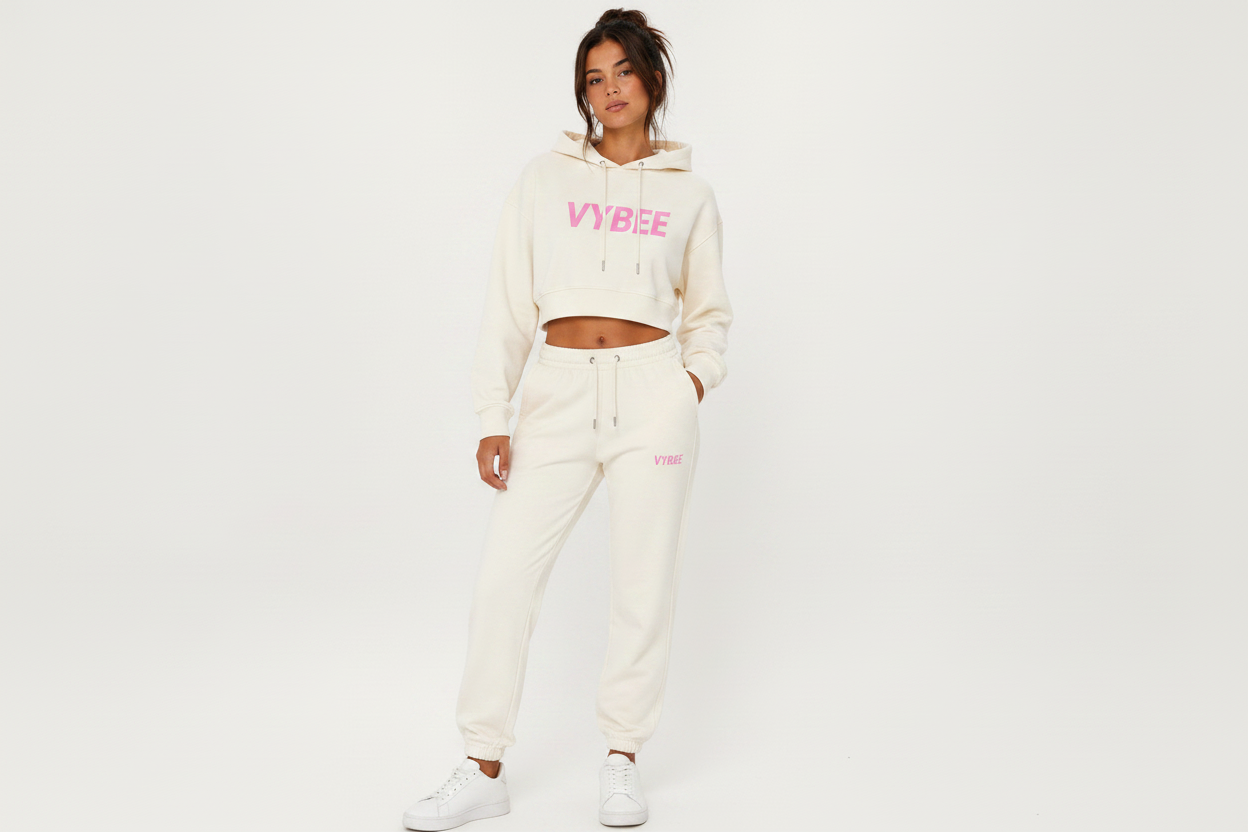VYBEE Heavy Sweat Pants — Urban Essential 2 Cabos Feminino Off-White
