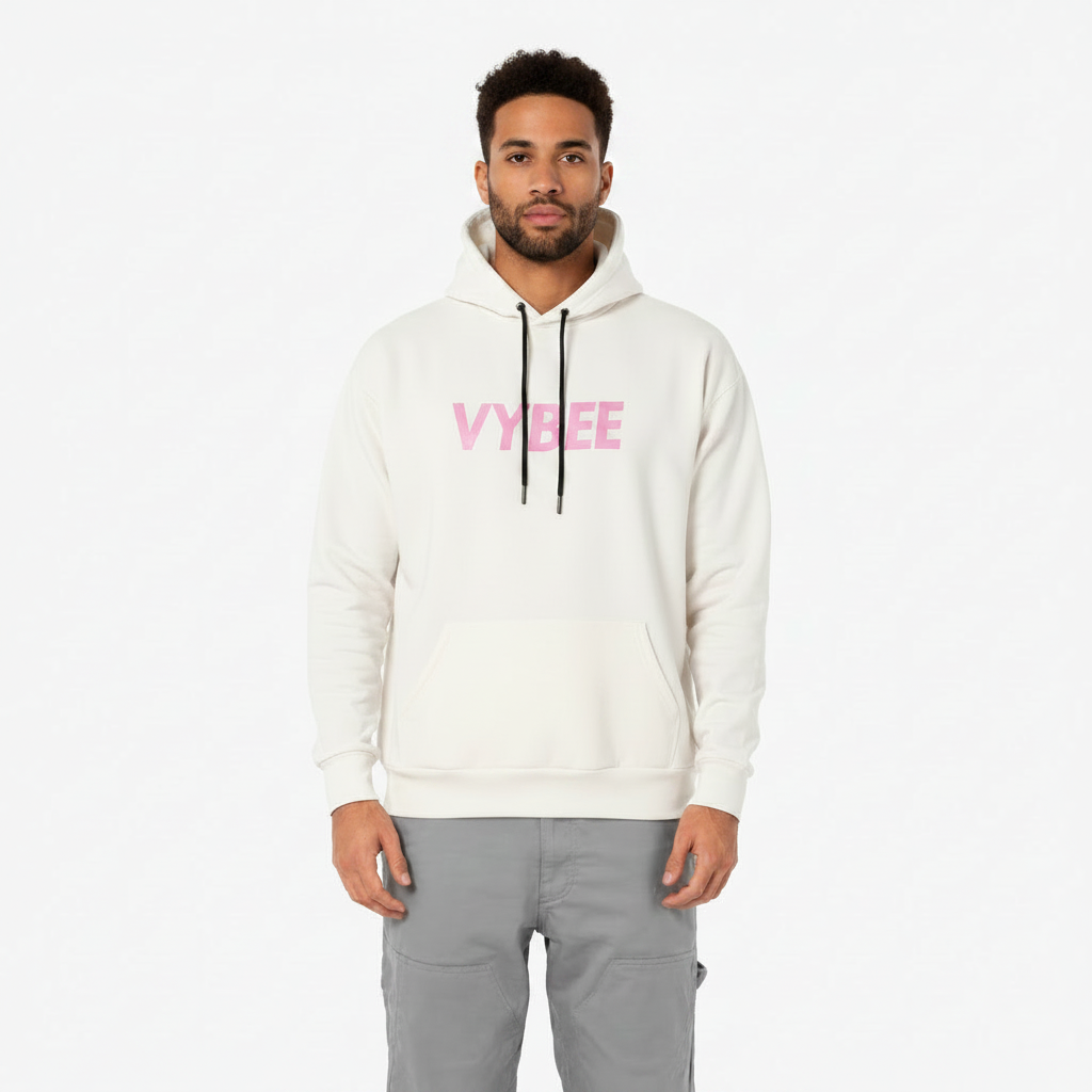 VYBEE Heavy Moletom Canguru OFF-WHITE -  25'