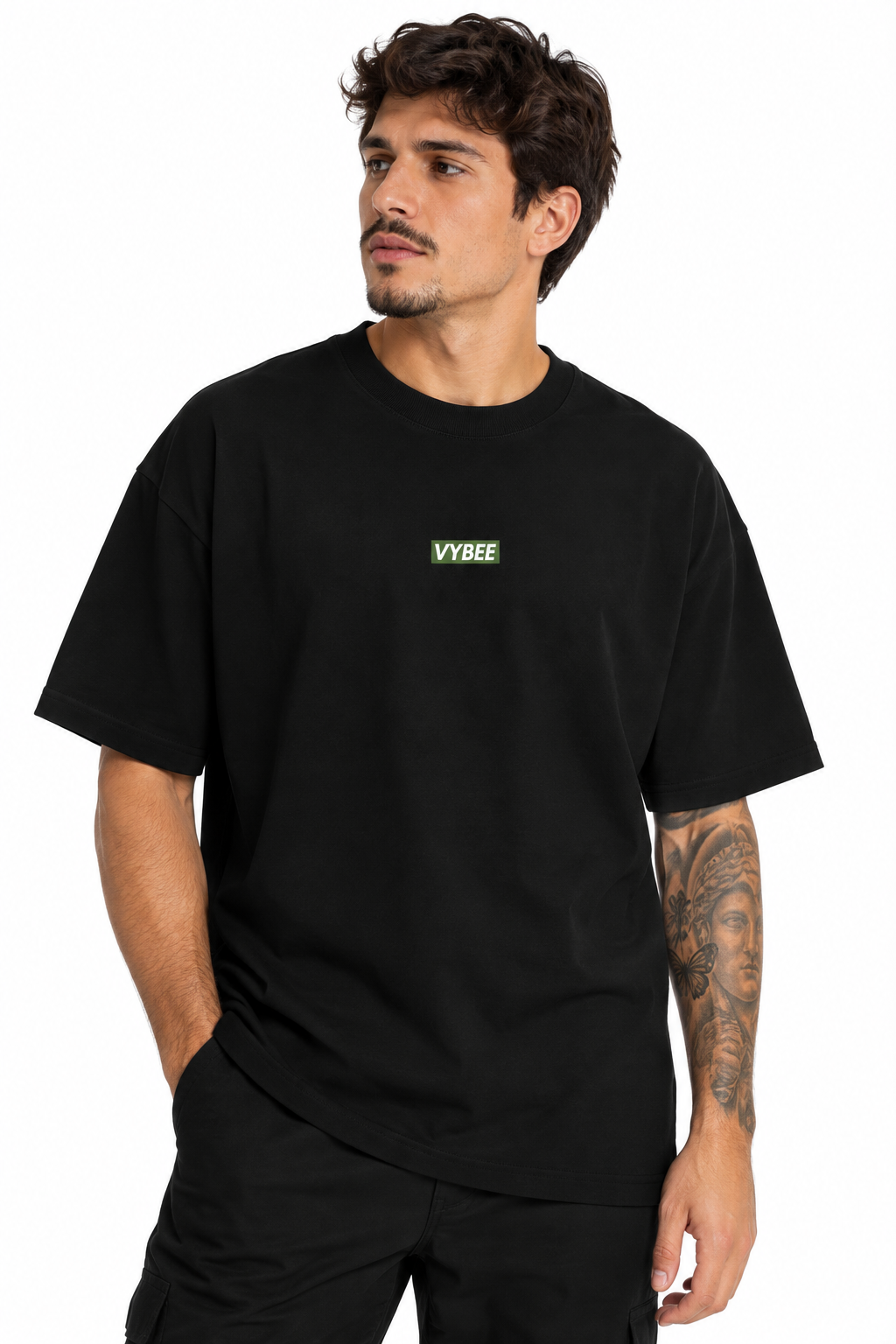 VYBEE | ESSENTIAL OVERSIZED VERDE