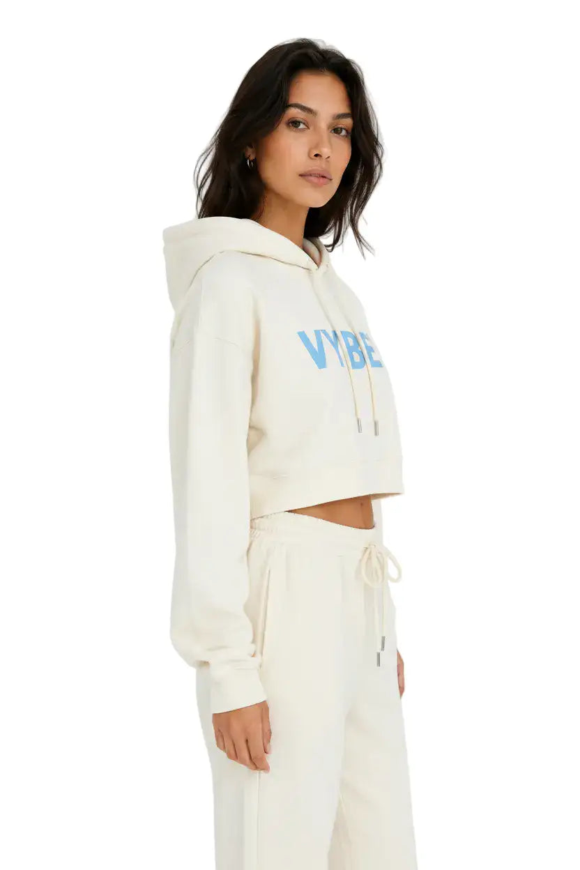VYBEE Heavy Moletom Cropped Off-White — Urban Essential 2 Cabos