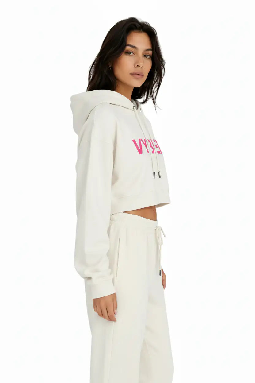 VYBEE Heavy Moletom Cropped Off-White — Urban Essential 2 Cabos