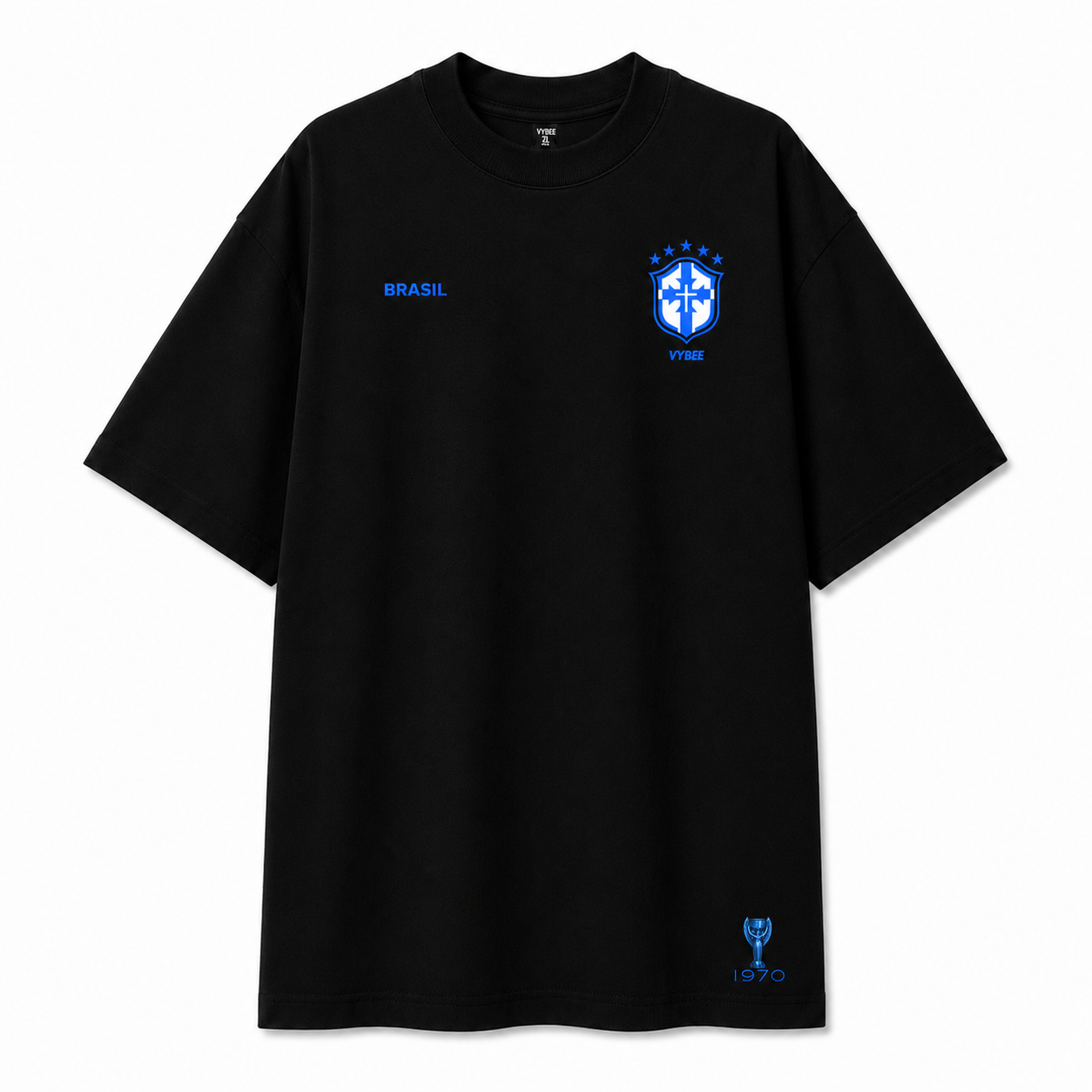 VYBEE RAÍZES DO HEXA 70 OVERSIZED PRETO