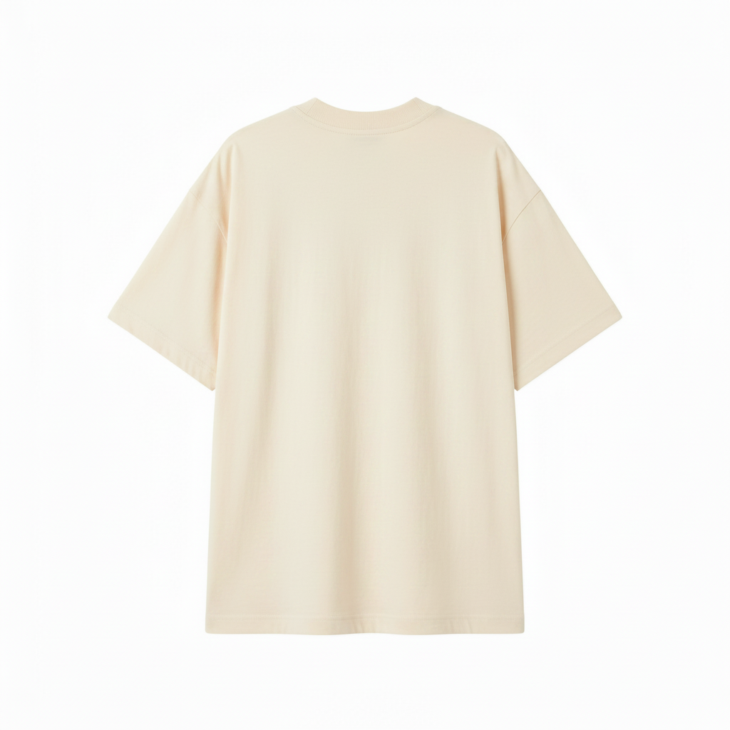 VYBEE Heavy Soft Double Tee OFF-WHITE — BOX 8'