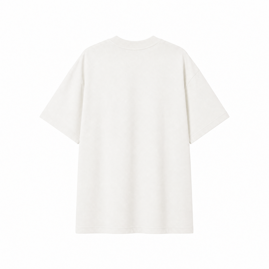 VYBEE Heavy Soft Double Tee OFF-WHITE — BOX 13'