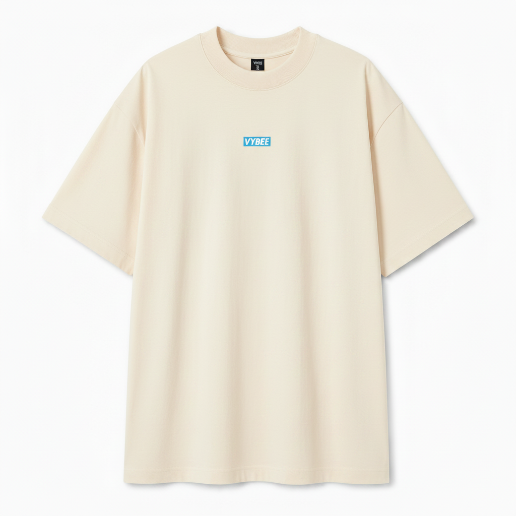 VYBEE Heavy Soft Double Tee OFF-WHITE — BOX 8'