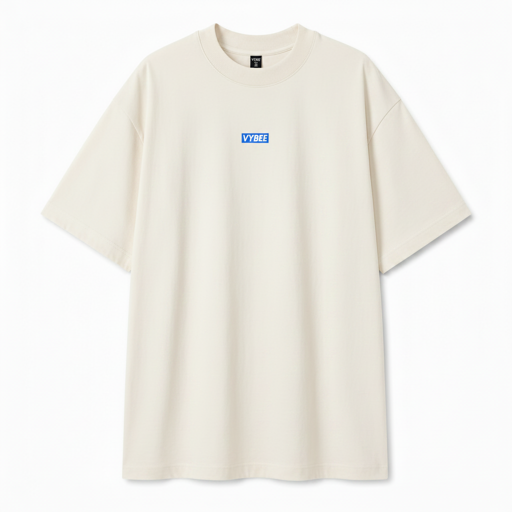 VYBEE Heavy Soft Double Tee OFF-WHITE — BOX 8'