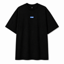 VYBEE Heavy Soft Double Tee BLACK — BOX 8'