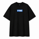 VYBEE Heavy Soft Double Tee BLACK — BOX 13'