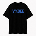 VYBEE Heavy Soft Double Tee BLACK — NO BOX 25'