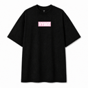 VYBEE Heavy Soft Double Tee BLACK — BOX 13'