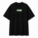 VYBEE Heavy Soft Double Tee BLACK — BOX 13'
