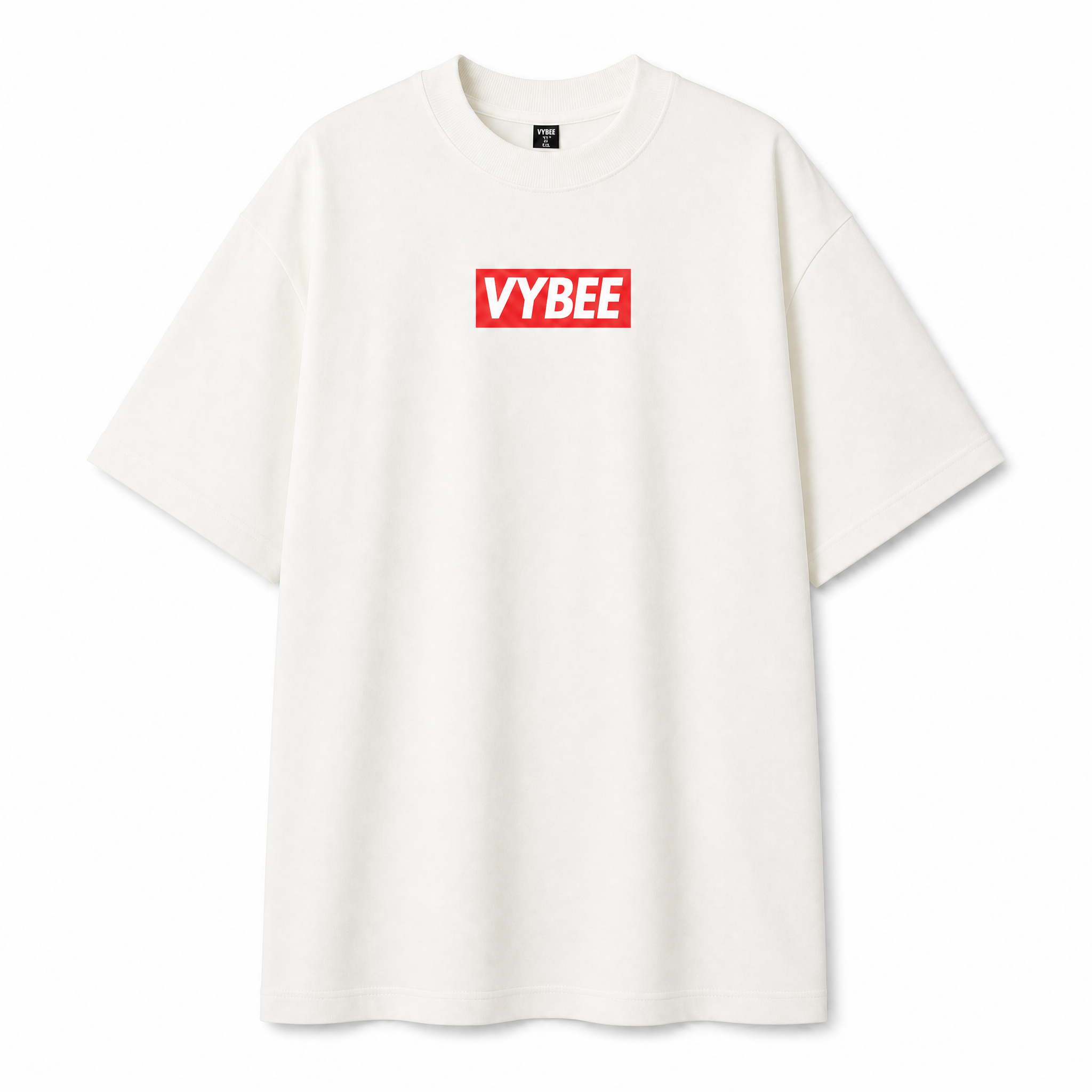 VYBEE Heavy Soft Double Tee OFF-WHITE — BOX 13'