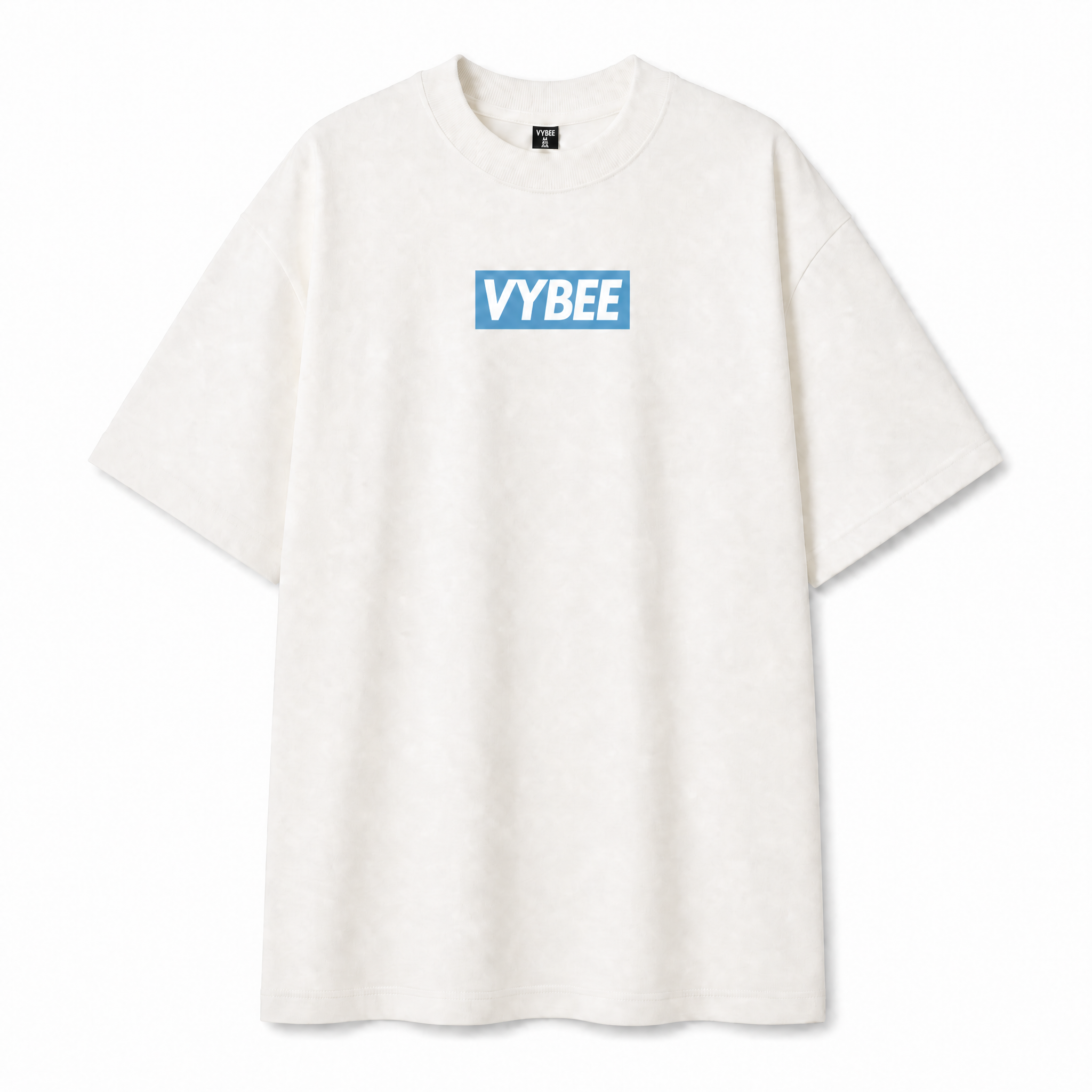 VYBEE Heavy Soft Double Tee OFF-WHITE — BOX 13'