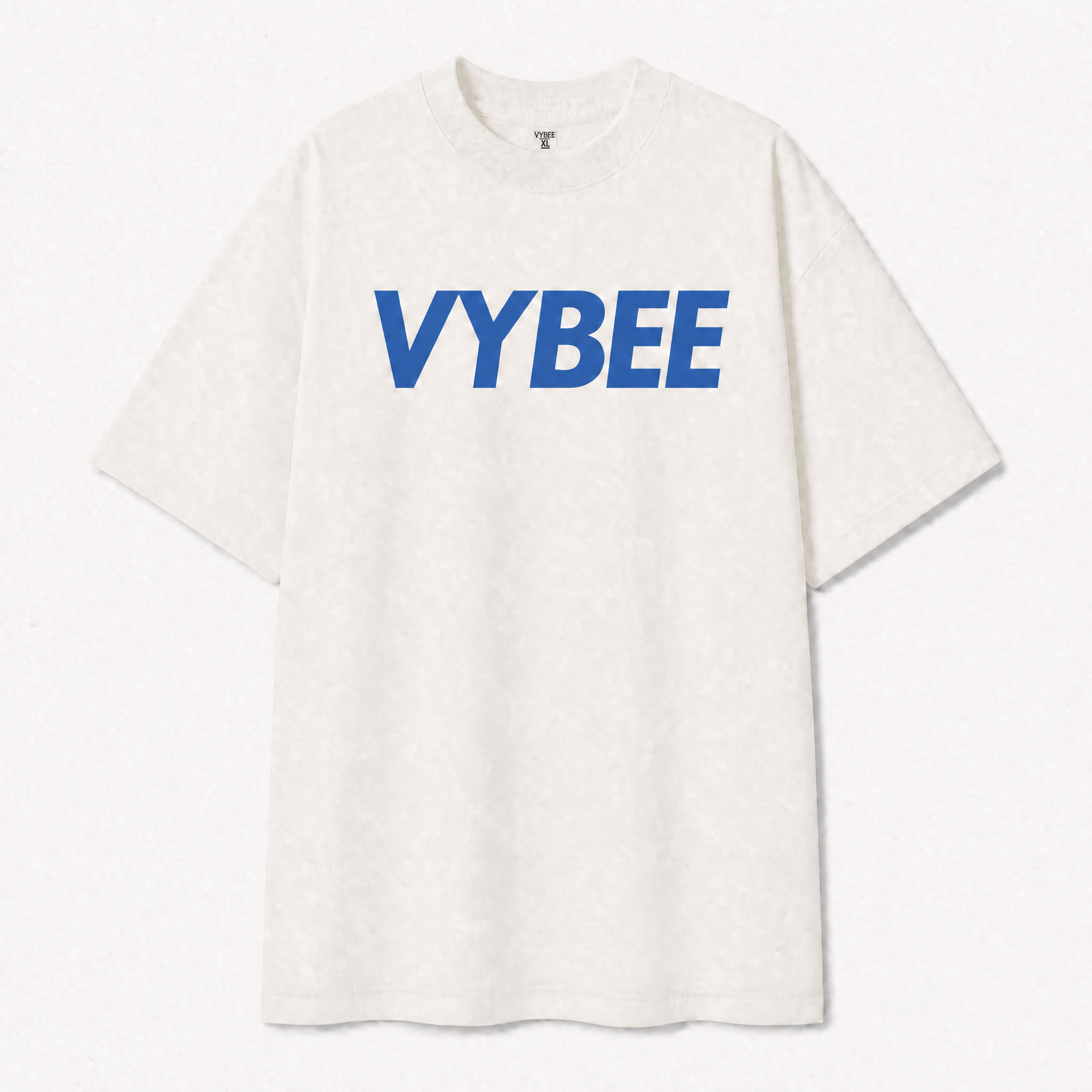 VYBEE Heavy Soft Double Tee OFF-WHITE — NO BOX 25'
