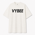 VYBEE Heavy Soft Double Tee OFF-WHITE — NO BOX 25'