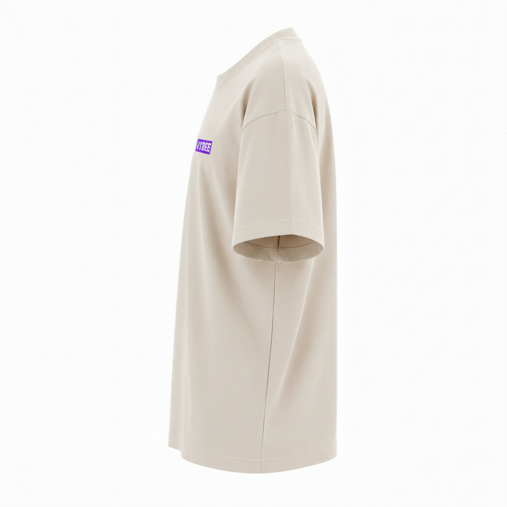 VYBEE Heavy Soft Double Tee OFF-WHITE — BOX 8'