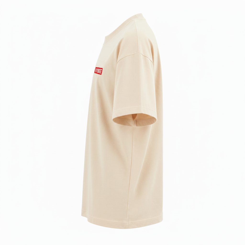 VYBEE Heavy Soft Double Tee OFF-WHITE — BOX 8'