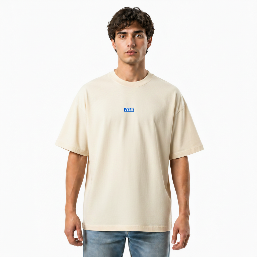 VYBEE Heavy Soft Double Tee OFF-WHITE — BOX 8'