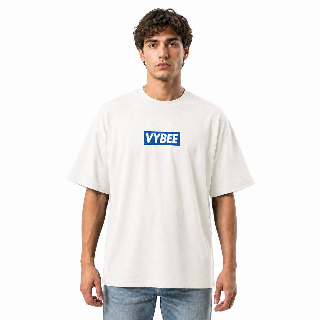 VYBEE Heavy Soft Double Tee OFF-WHITE — BOX 13'