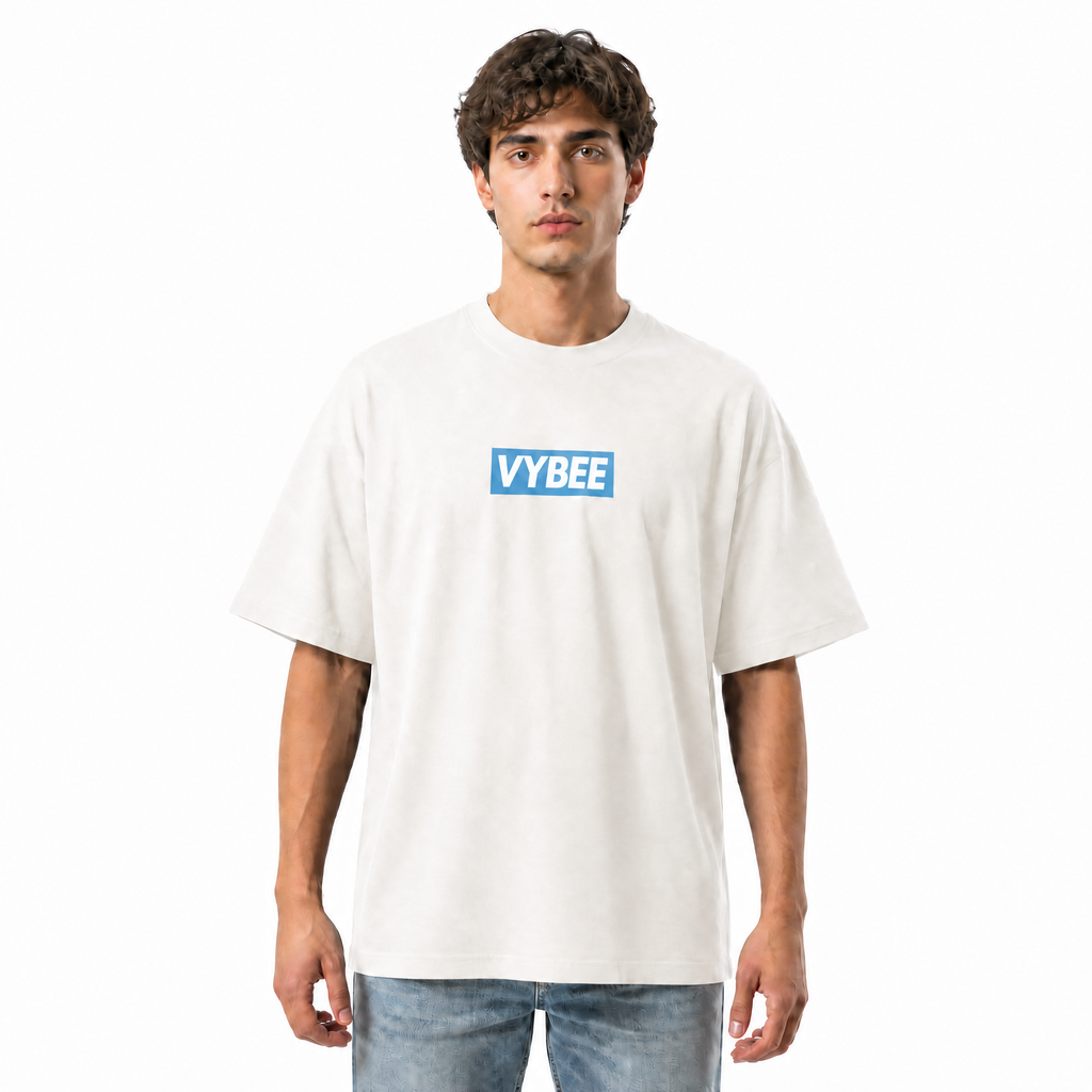 VYBEE Heavy Soft Double Tee OFF-WHITE — BOX 13'