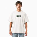 VYBEE Heavy Soft Double Tee OFF-WHITE — BOX 13'