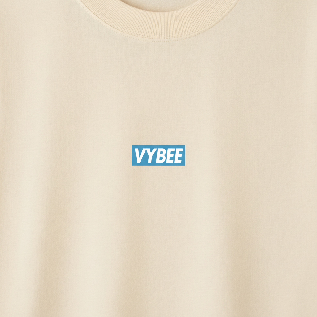 VYBEE Heavy Soft Double Tee OFF-WHITE — BOX 8'